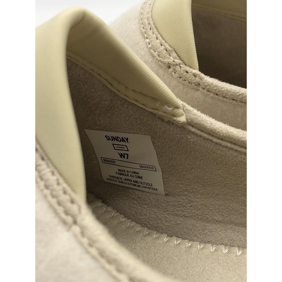 VESSI WOMEN'S size 7 Wooly  OFF-WHITE shoes - Picture 8 of 9